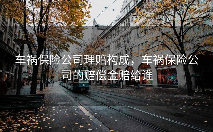 车祸保险公司理赔构成，车祸保险公司的赔偿金赔给谁