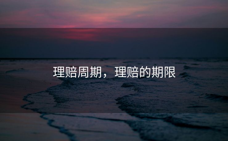 理赔周期，理赔的期限