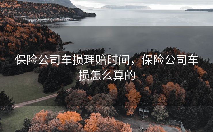 保险公司车损理赔时间,保险公司车损怎么算的 保险公司车损理赔时间,保险公司车损怎么算的