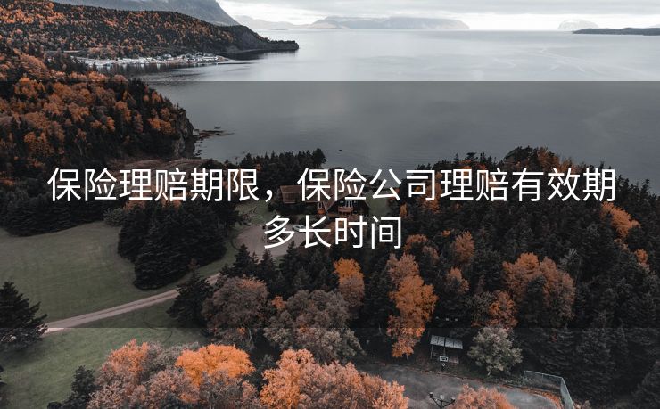 保险理赔期限，保险公司理赔有效期多长时间